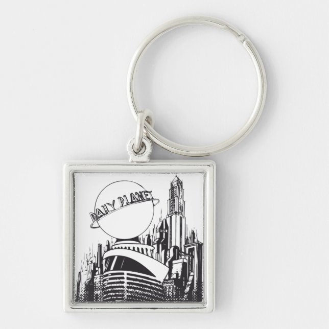 Daily Planet Key Ring (Front)