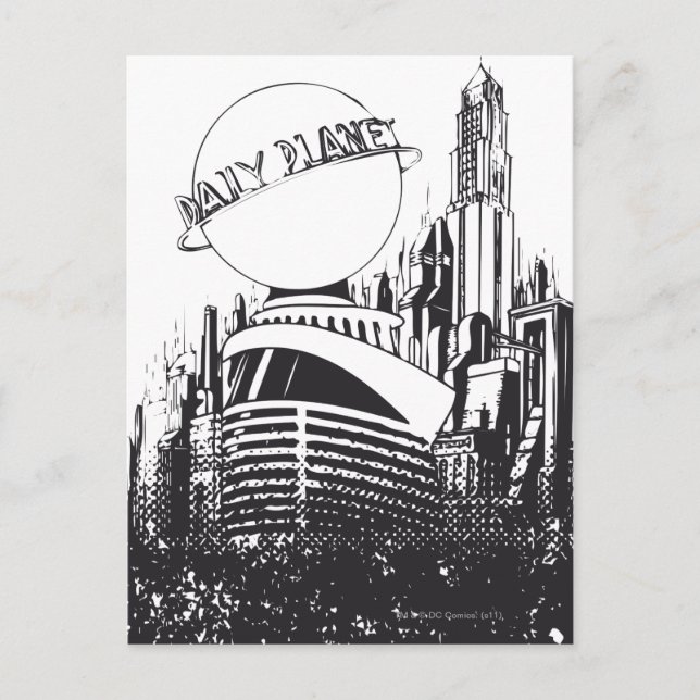 Daily Planet Postcard (Front)