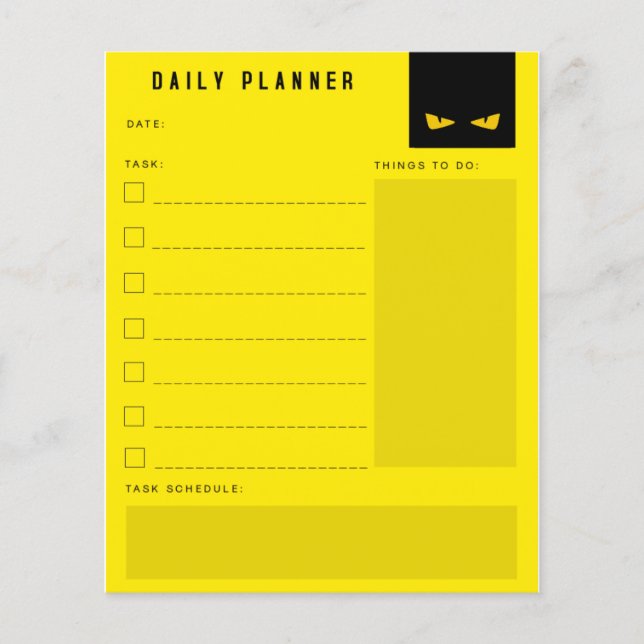 Daily planner (Front)
