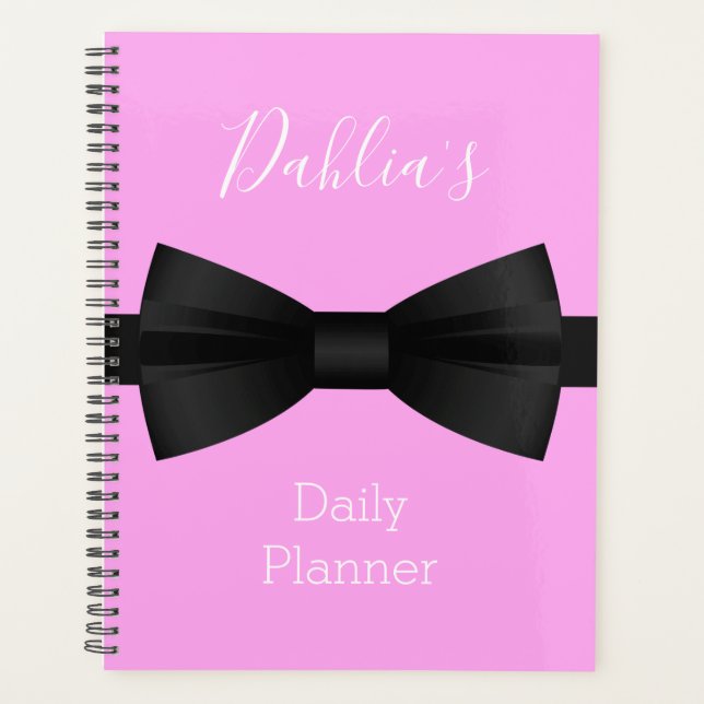 Daily Planner - Bow Tie - HAMbWG (Front)