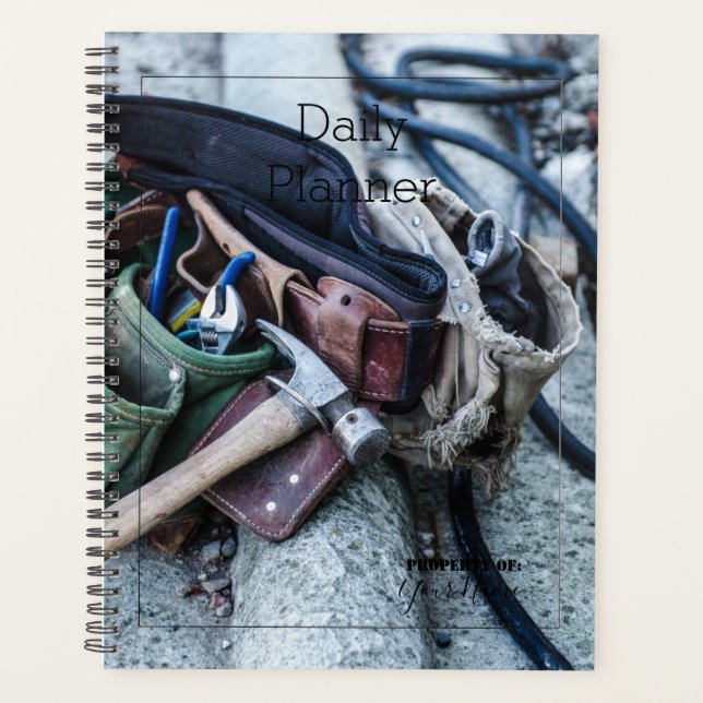 Daily Planner - Construction - HAMbWG (Front)