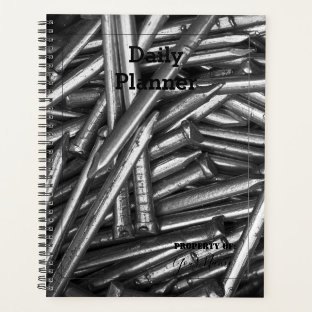 Daily Planner - Construction - HAMbWG (Front)