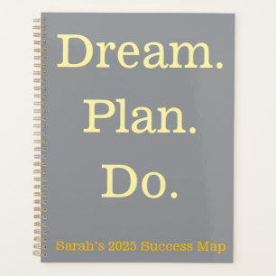 Daily Planner - Dream Plan Do Custom Edition