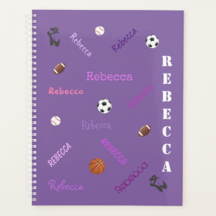 Daily Planner for Kids - Sports Theme - HAMbWG