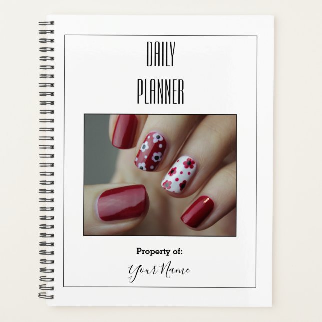 Daily Planner - Manicure - HAMbWG (Front)