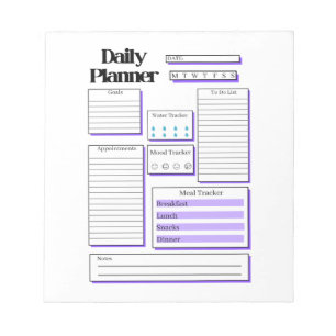 Daily Planner Notepad