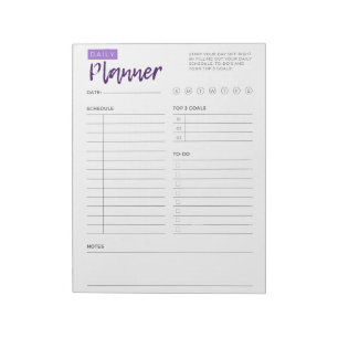 Daily Planner Pad