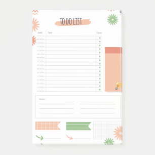 Daily Planner - Soft Pastel Colours   Notes & To-D