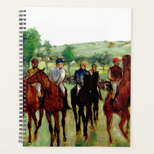 Daily Planner The Horsemen. Equestrian Collection (Front)
