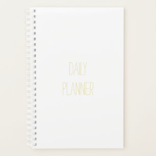 Daily Planner - White - HAMbWG