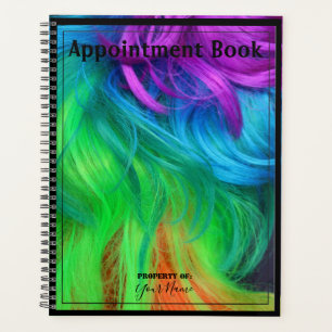 Daily Planner with Coloured Hair Cover - HAMbWG