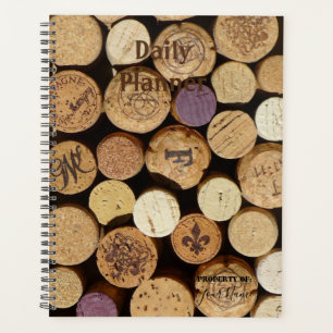 Daily Planner with Cork Design Cover - HAMbWG