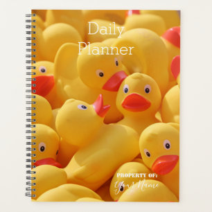 Daily Planner with Rubber Duckies - HAMbWG