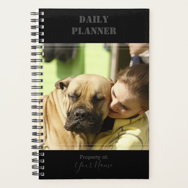 Daily Planner - Your Photo - HAMbWG (Front)