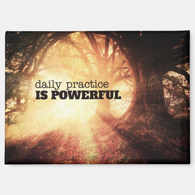 Daily Practice Magnet (Front)