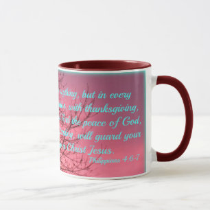 Daily Prayer Philippians 4:6 Mug