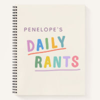 Daily Rants Cute Colourful Funny Saying Venting