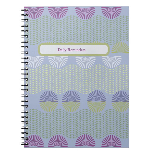 Daily reminders  notebook (Front)