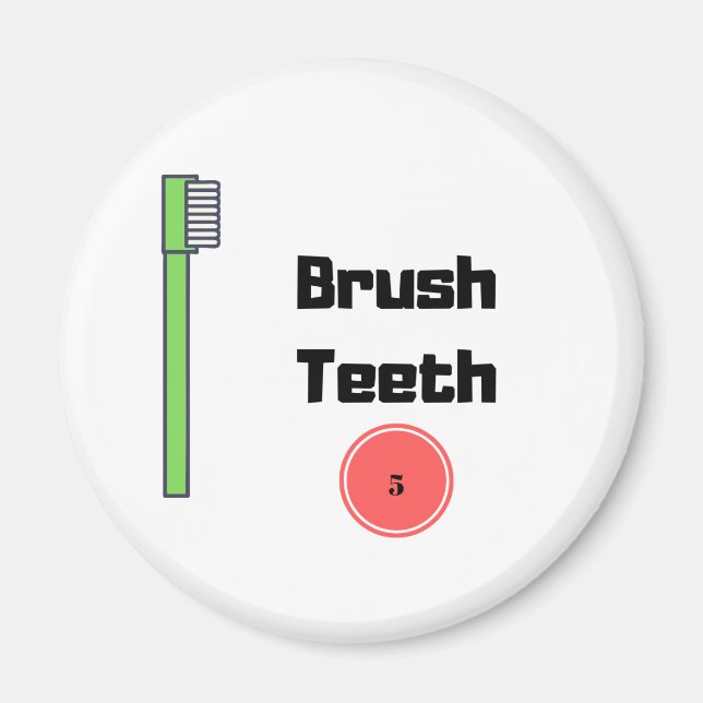 Daily routine Megnet Magnet (Front)