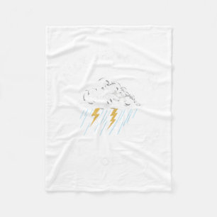 Daily Shitstorm Survivors Club Funny Sarcastic Fleece Blanket