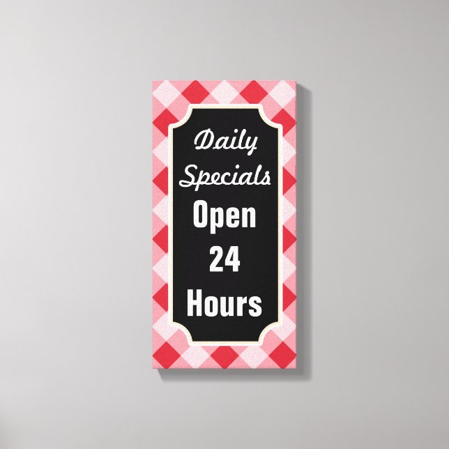 Daily Specials Diner Sign Art (Front)