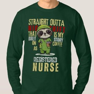 Daily Story Night Shift Certified Nurse Assistant  T-Shirt
