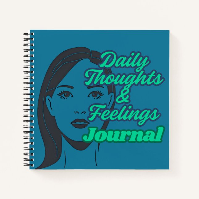 Daily Thoughts & Feelings  Notebook (Front)