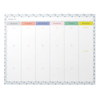 Daily To-Do list notepad
