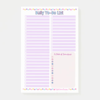 Daily To-Do List Post-it Notes