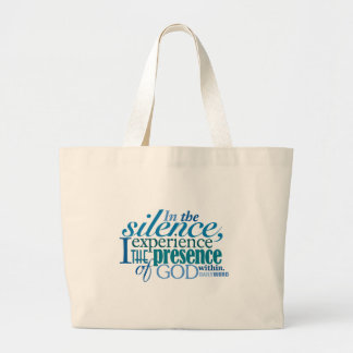 DAILY WORD® “Silence” Canvas Bag