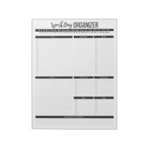 Daily Work Organiser Planner