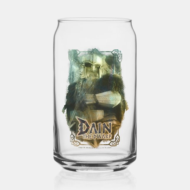 DAIN THE DWARF™ CAN GLASS (Front)