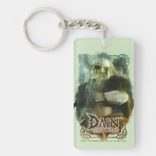 DAIN THE DWARF™ KEY RING (Front)