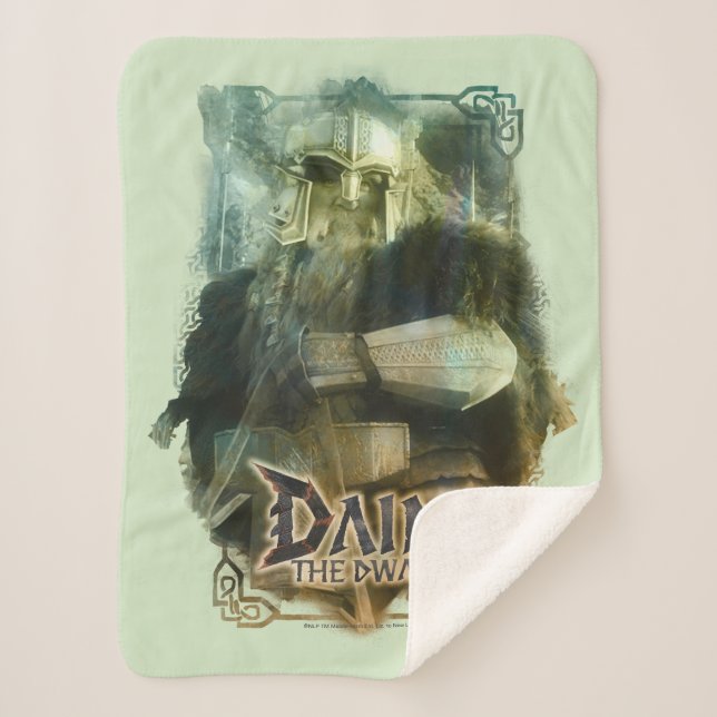 DAIN THE DWARF™ SHERPA BLANKET (Front)