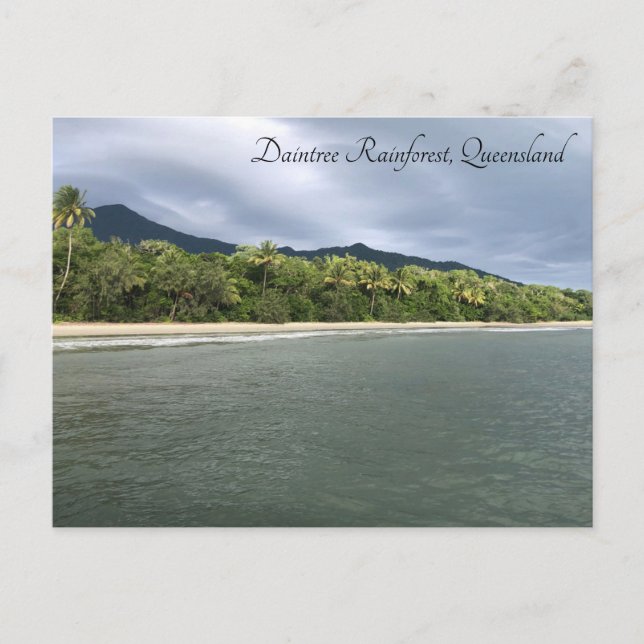 daintree beach postcard (Front)