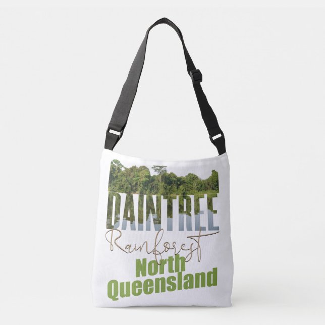 Daintree Rainforest Crossbody Bag (Front)