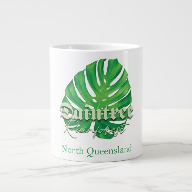 Daintree Rainforest Large Coffee Mug (Front)