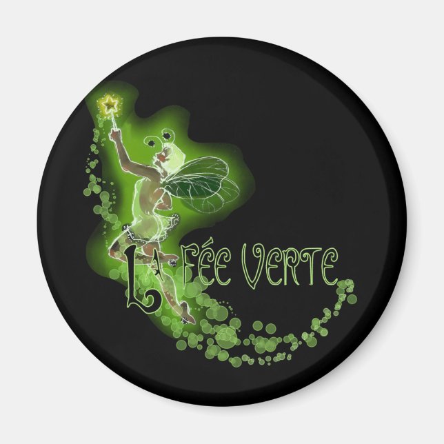 Dainty Absinthe La Fee Verte I Magnet (Front)