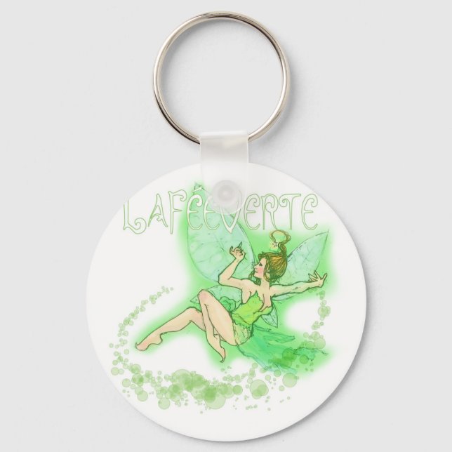 Dainty Absinthe La Fee Verte II Key Ring (Front)