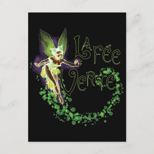 Dainty Absinthe La Fee Verte III Postcard (Front)