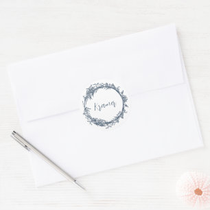 Dainty Bird Classic Round Sticker