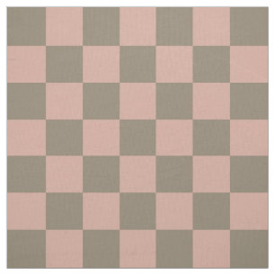 Dainty Blush Checkerboard - Premium Pima Cotton Fabric