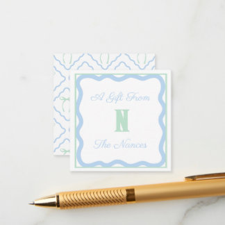 Dainty Bow Enclosure Cards