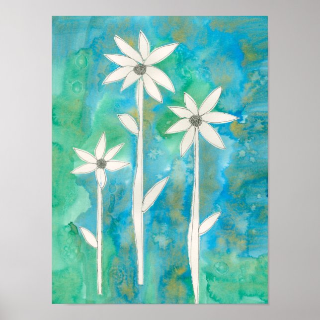 Dainty Daisies I Poster (Front)
