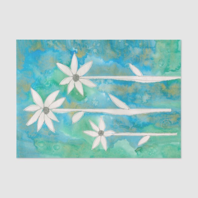 Dainty Daisies I Tissue Paper (Front)