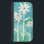 Dainty Daisies II Samsung S4 Wallet Case<br><div class="desc">Floral</div>