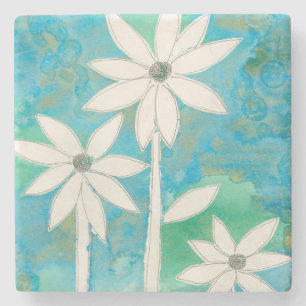 Dainty Daisies II Stone Coaster