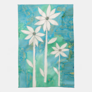 Dainty Daisies II Tea Towel