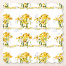 dainty daisies! scalloped edge