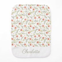 Dainty Ditsy Watercolor Floral Pastel Pattern
